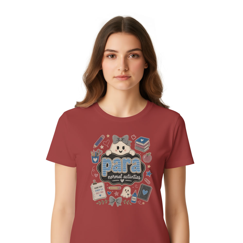 Para Normal Activities Cute Ghost T-Shirt