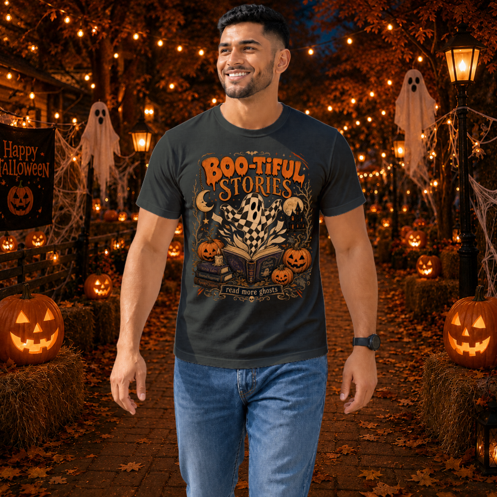Boo-Tiful Stories Vintage Ghost T-Shirt