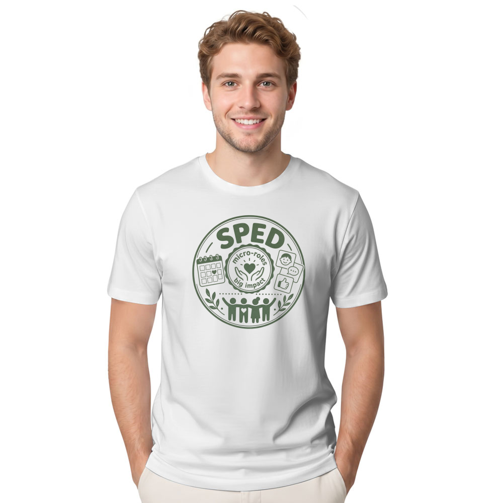 SPED Micro-Roles Classroom Badge T-Shirt
