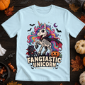 Fangtastic Unicorn Vampire Skeleton T-Shirt