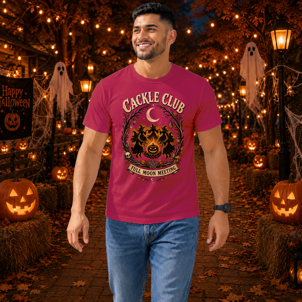 Cackle Club Vintage Witch T-Shirt