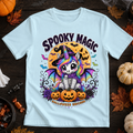 Spooky Magic Skeleton Unicorn T-Shirt