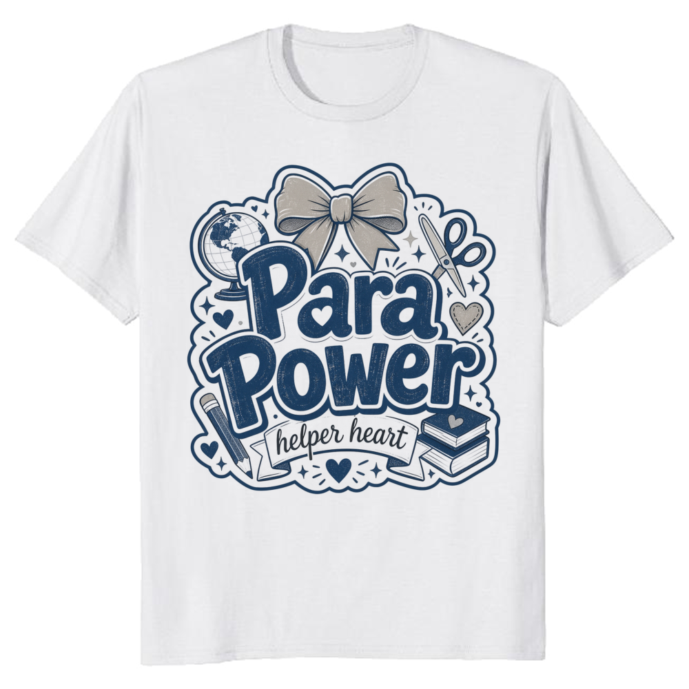 Para Power Sticker Badge T-Shirt
