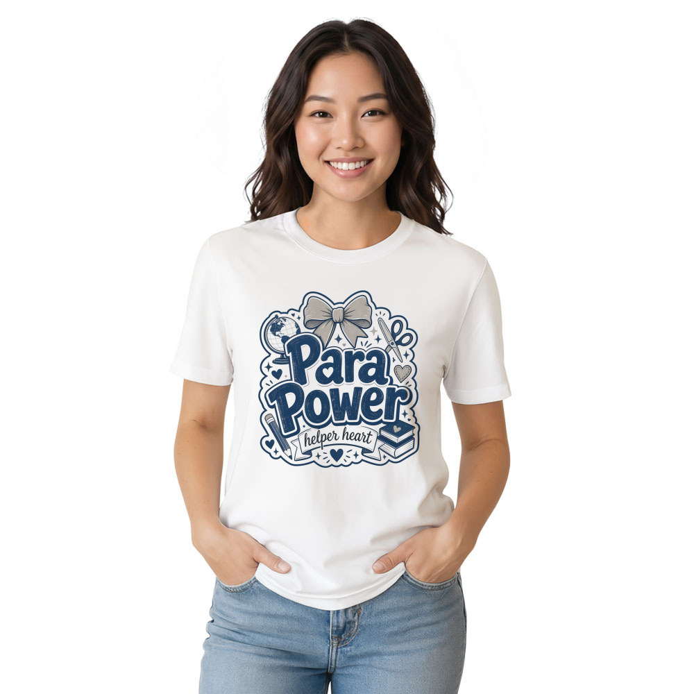 Para Power Sticker Badge T-Shirt