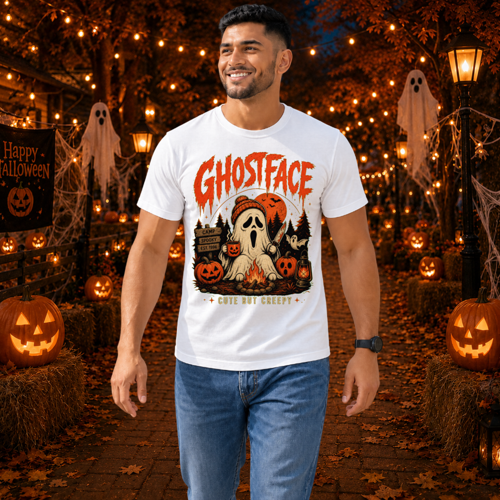 Vintage Campfire Ghost T-Shirt