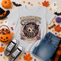 Halloween Bat-Wing Unicorn Youth T-Shirt