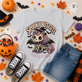 Spooky But Cute Skeleton Unicorn Youth T-Shirt