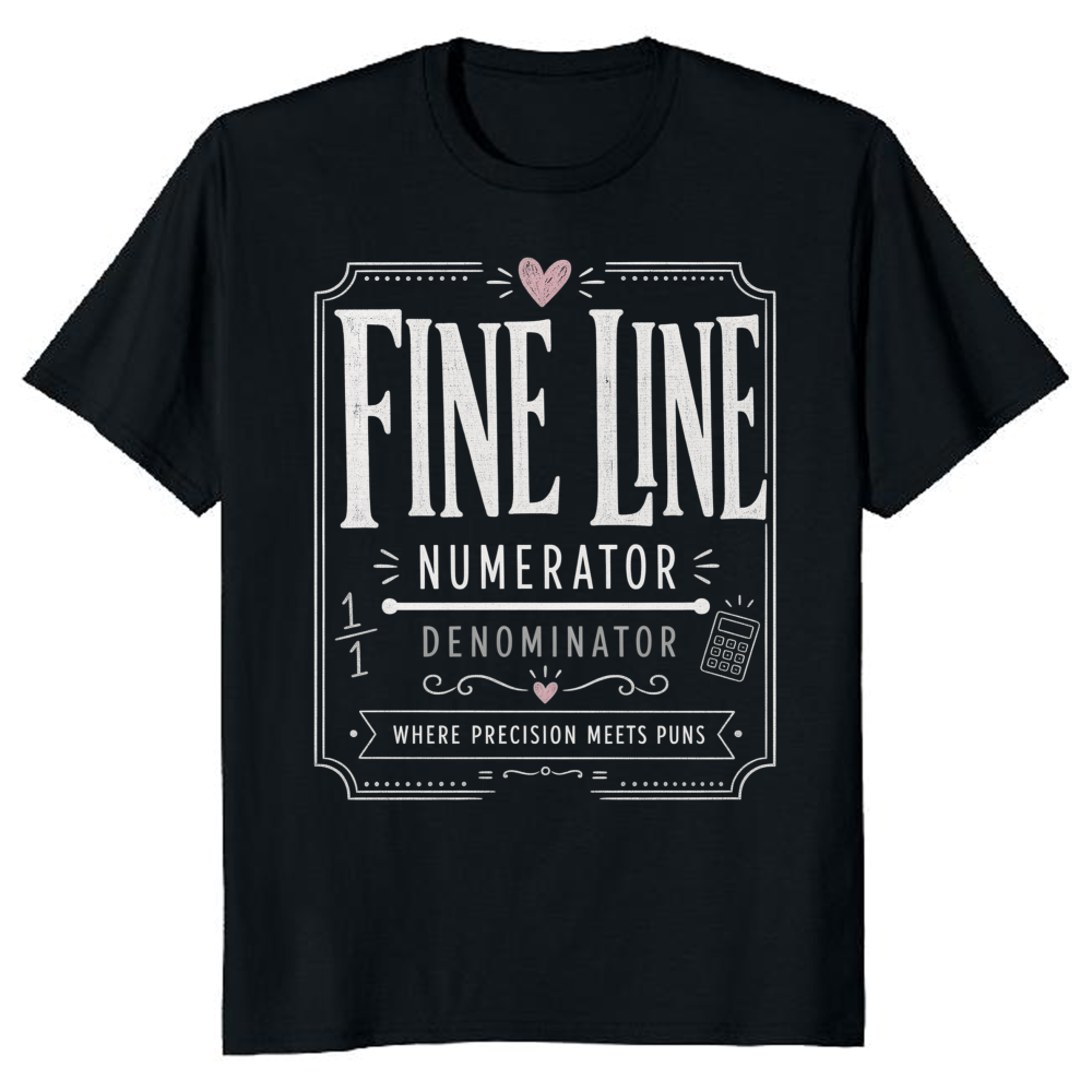 Math Teacher Era Typography T-Shirt