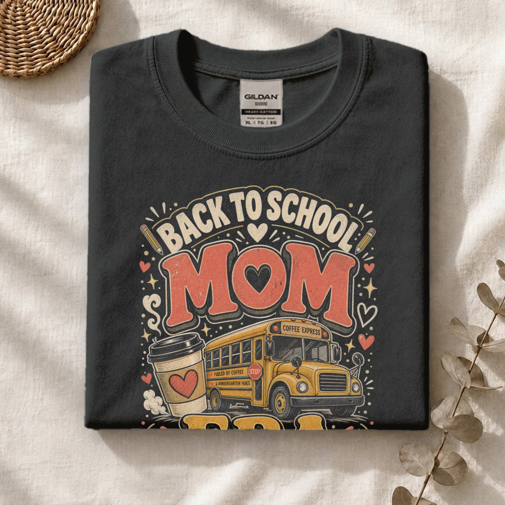 Back to School Mom Era T-Shirt
