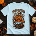 All Hallow's Eve Woodcut Mask T-Shirt