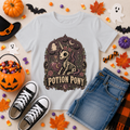 Skeletal Halloween Unicorn Youth T-Shirt