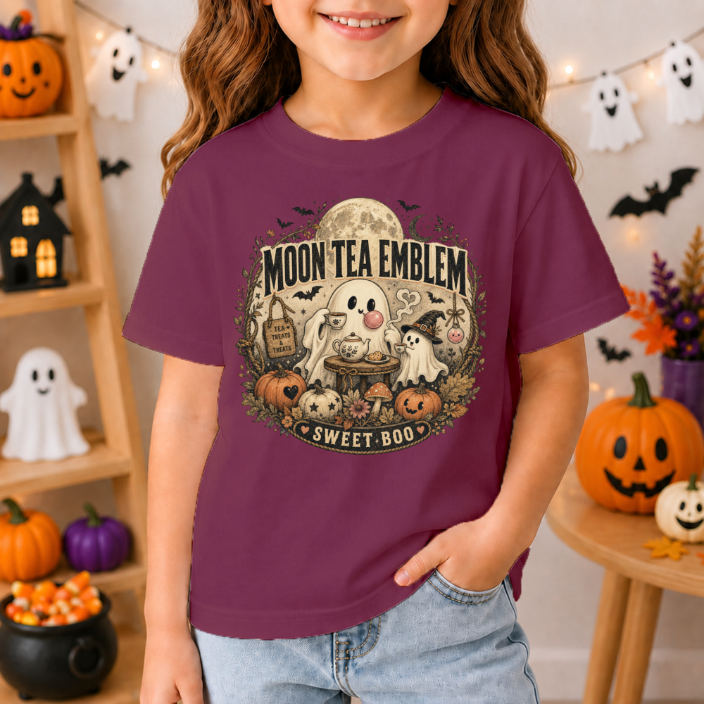 Sweet Boo Vintage Ghost Youth T-Shirt
