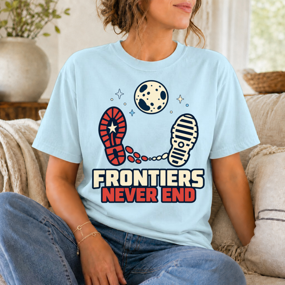 The Moon Is Ours Lunar Satire T-Shirt