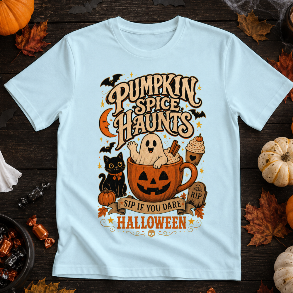 Vintage Ghost Mug T-Shirt