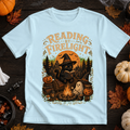 Halloween Black Cat Reader T-Shirt