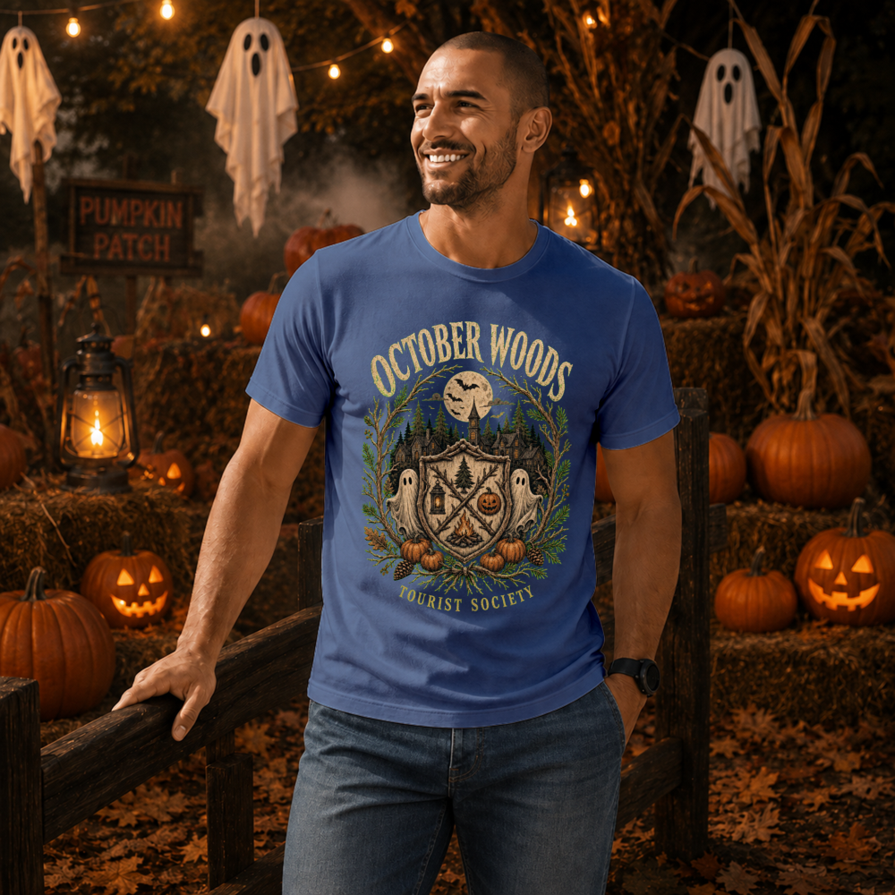 October Woods Vintage Crest T-Shirt