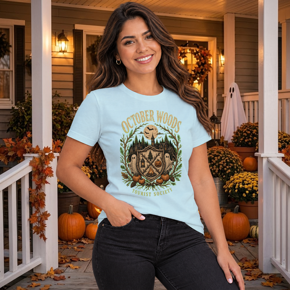 October Woods Vintage Crest T-Shirt