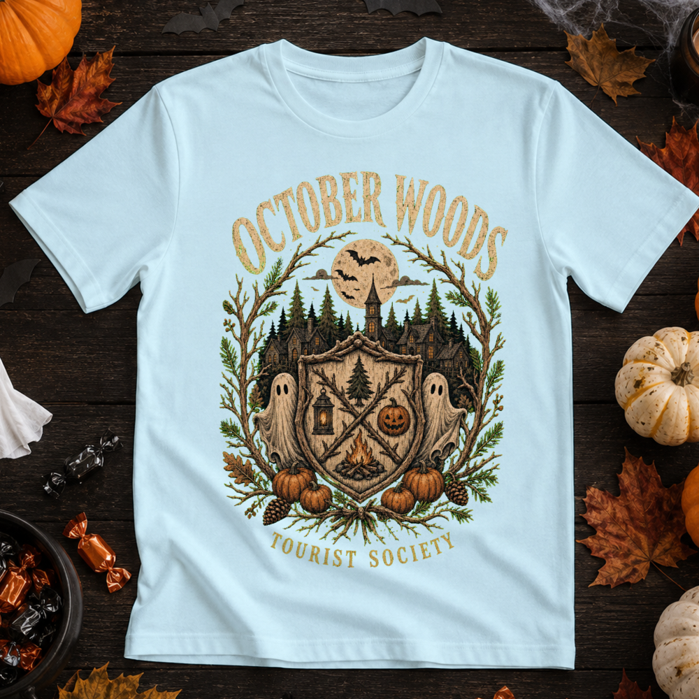 October Woods Vintage Crest T-Shirt