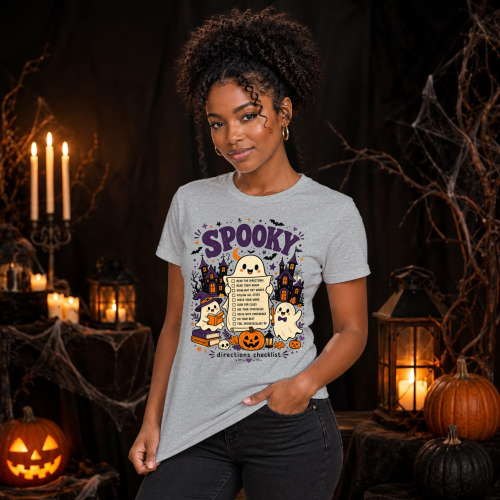 Halloween Ghost Checklist T-Shirt