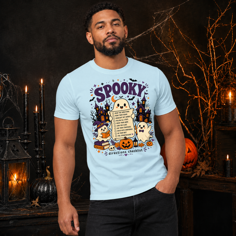 Halloween Ghost Checklist T-Shirt