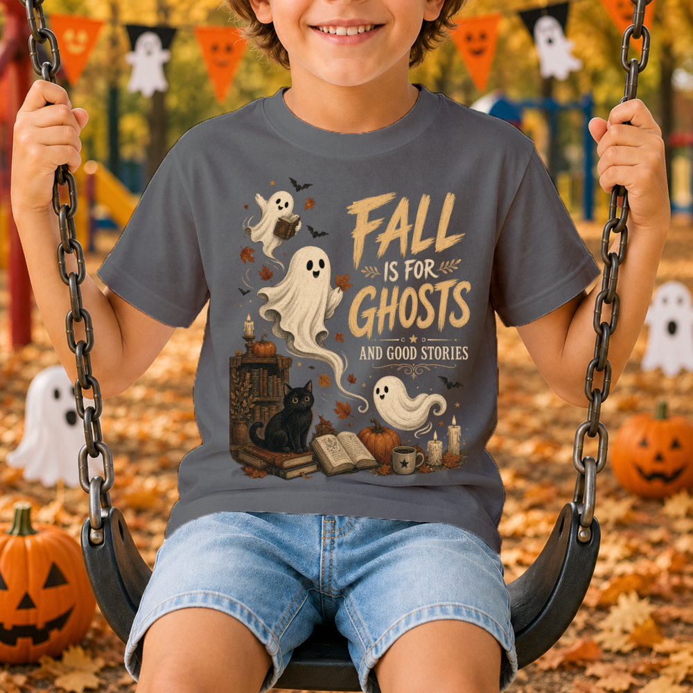 Vintage Storybook Ghost Youth T-Shirt