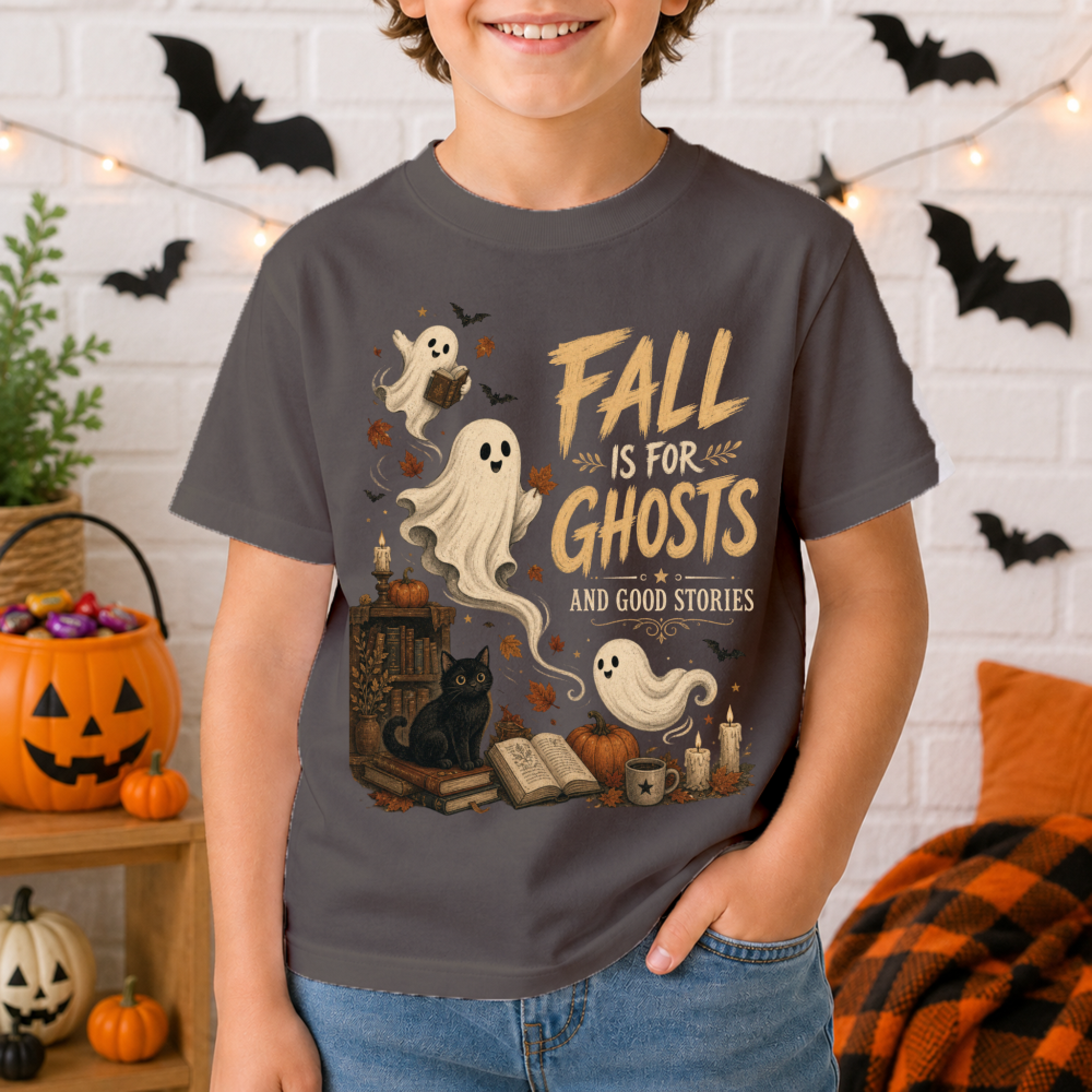 Vintage Storybook Ghost Youth T-Shirt