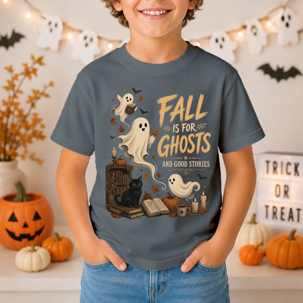 Vintage Storybook Ghost Youth T-Shirt