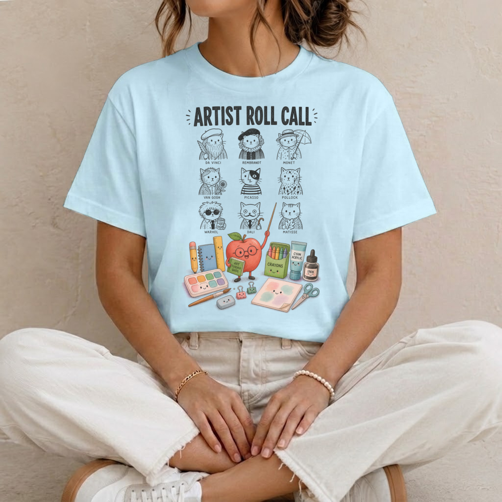 Art Teacher Crew T-Shirt