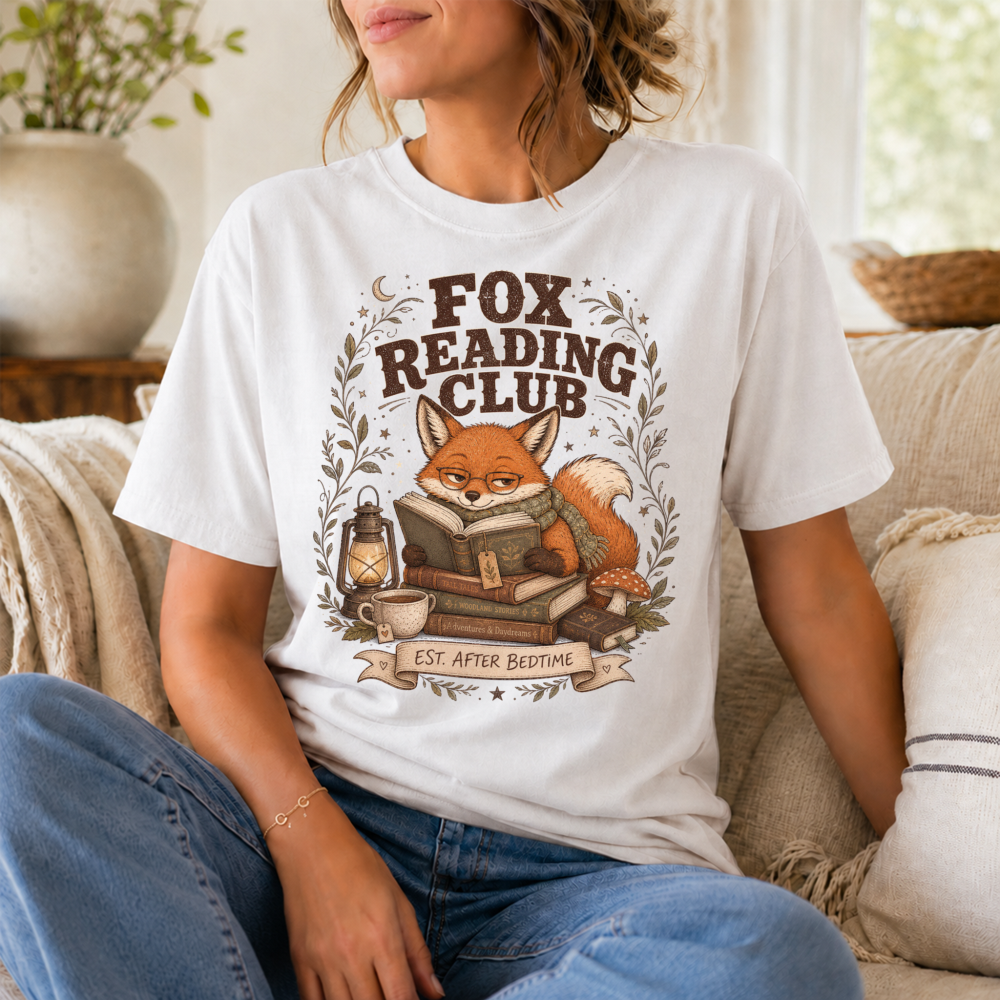 Fox Reading Club T-Shirt
