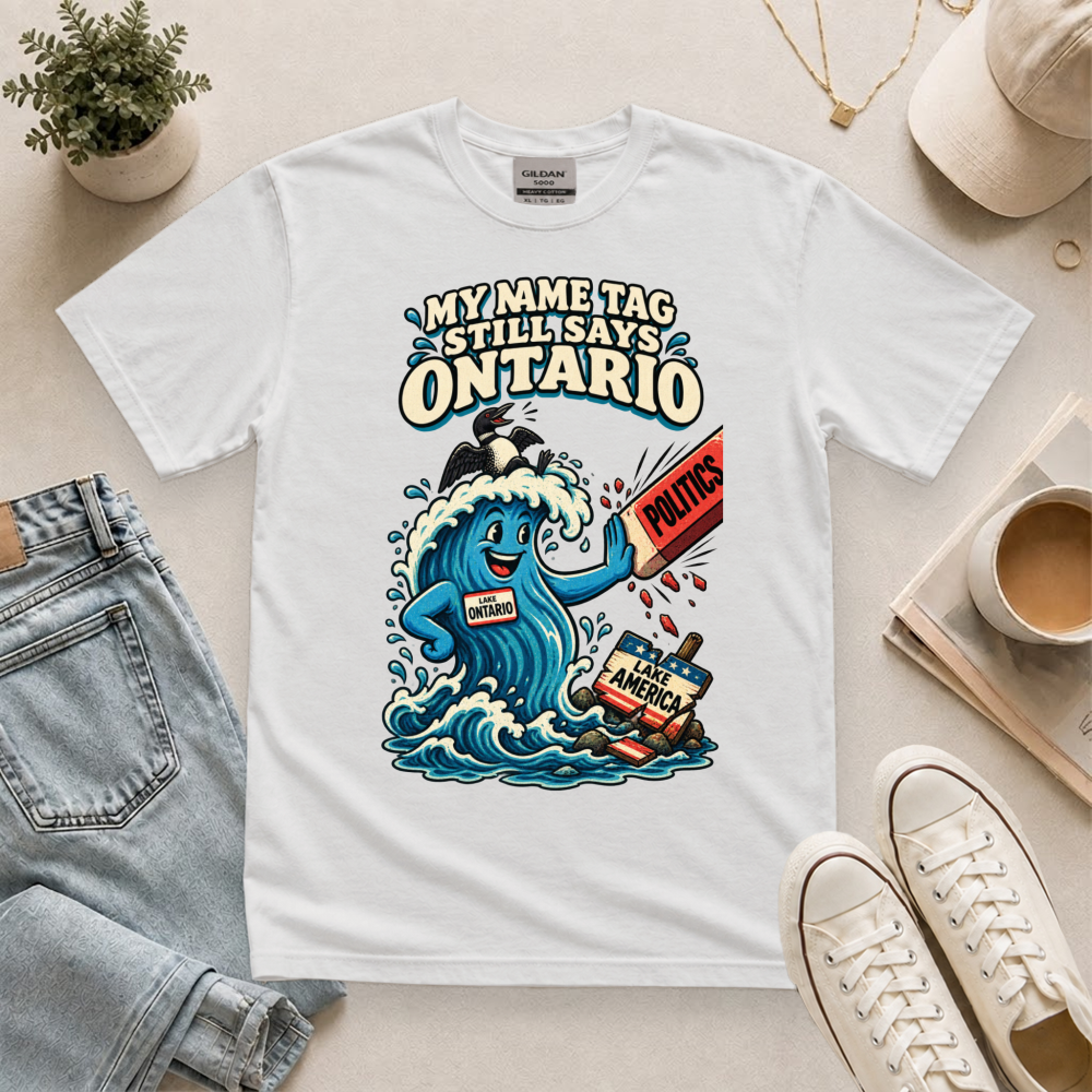 Lake Ontario Naming Satire T-Shirt