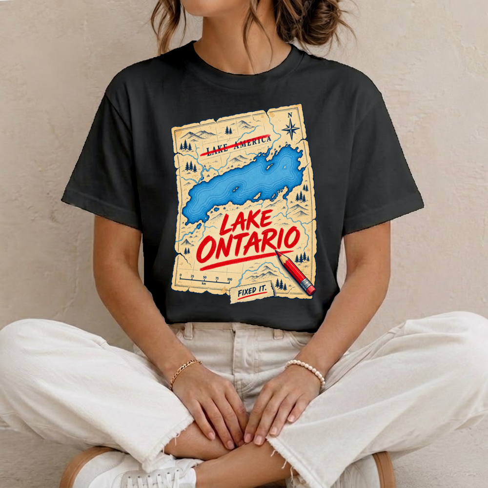 Lake Ontario Naming Satire T-Shirt
