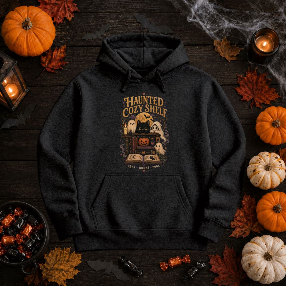 Halloween Black Cat Hoodie