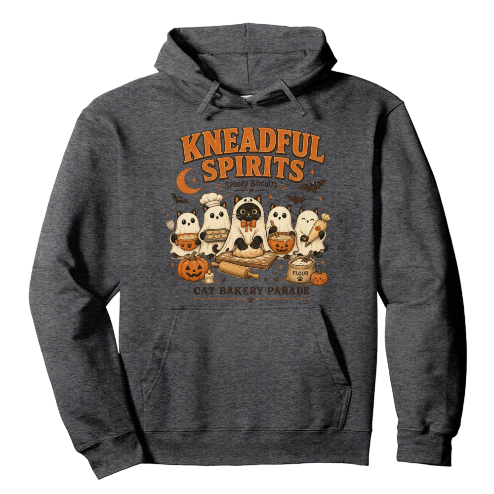 Kneadful Spirits Ghost Cat Hoodie