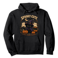 Spooky Cute Vintage Witch Cat Hoodie