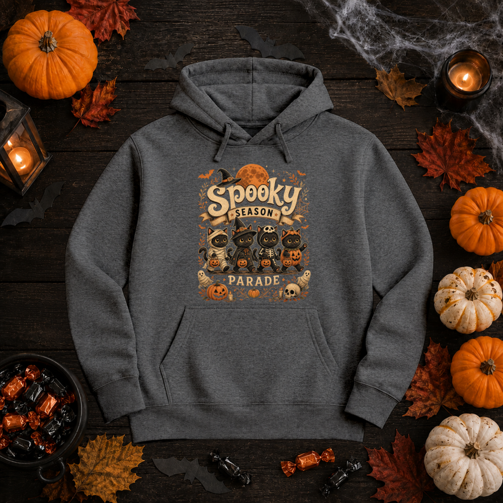 Spooky Season Parade Costume Kittens Hoodie